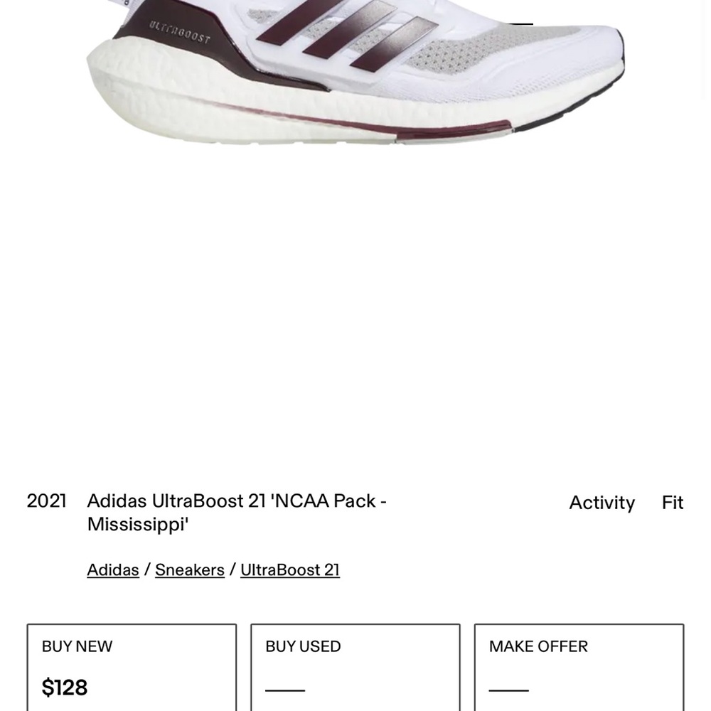 Used gym shoes (Adidas) - Picture 6 of 6